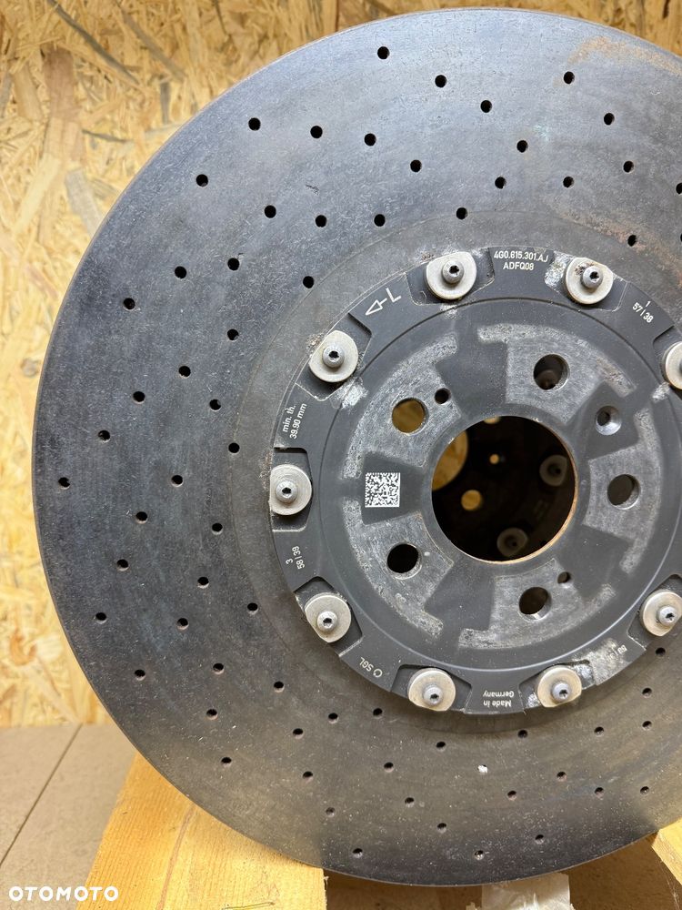 TARCZE HAMULCOWE CERAMICZNE PRZÓD AUDI A6 RS6 A7 RS7 C7 4G0 4G0615301AJ 4G0615302Q LEWA PRAWA - 19