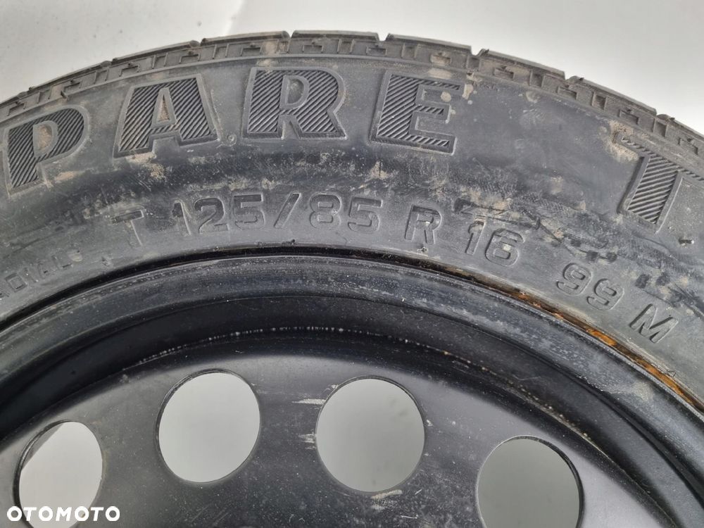 KOŁO DOJAZDOWE dojazdówka 125/85 R16 2160115 5x110 Opel Vectra C Astra H - 6