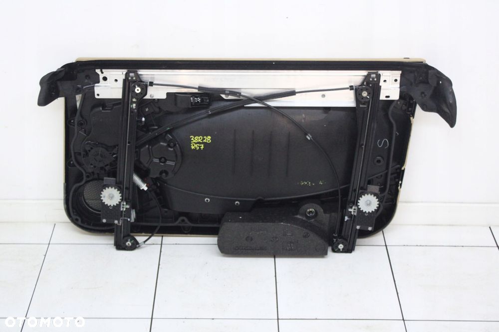 mini r57 cabrio cc 09r- podnośnik szyby prawy przód przedni tapicerka - 3