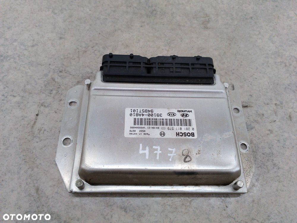 KOMPUTER, STEROWNIK KIA SORENTO I 39100-4A810 0281011579   2.5 CRDI - 4