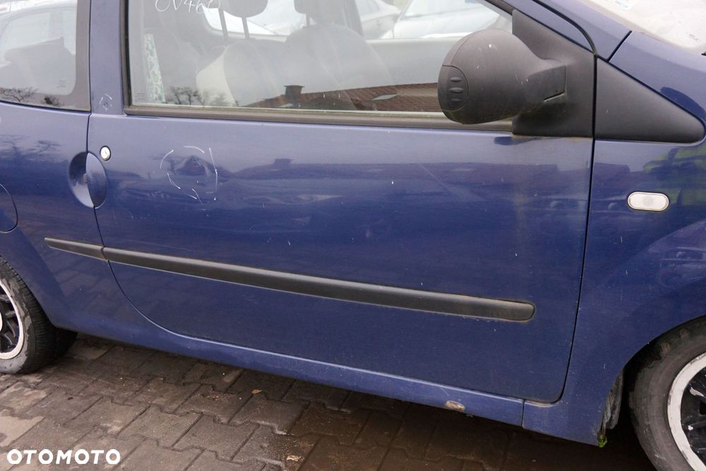 DRZWI PRZEDNIE PRAWE TWINGO II OV460  GRANATOWY RENAULT 2007-2014 - 4
