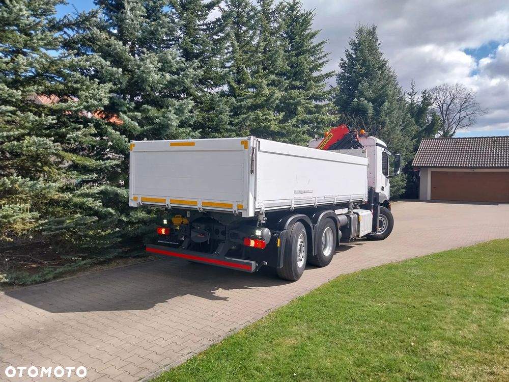 Mercedes-Benz 3-str. wywrotka z PALFINGER PK 19001 - 7