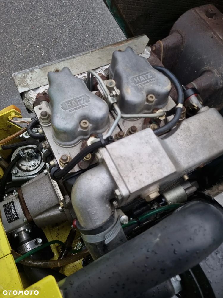 Ammann 1,6 tony Walec okołkowany Rammax 1585 sterowany z Pilot z Norwegii 890h 2016rok Silnik HATZ Zero luzów wycieków !! - 10