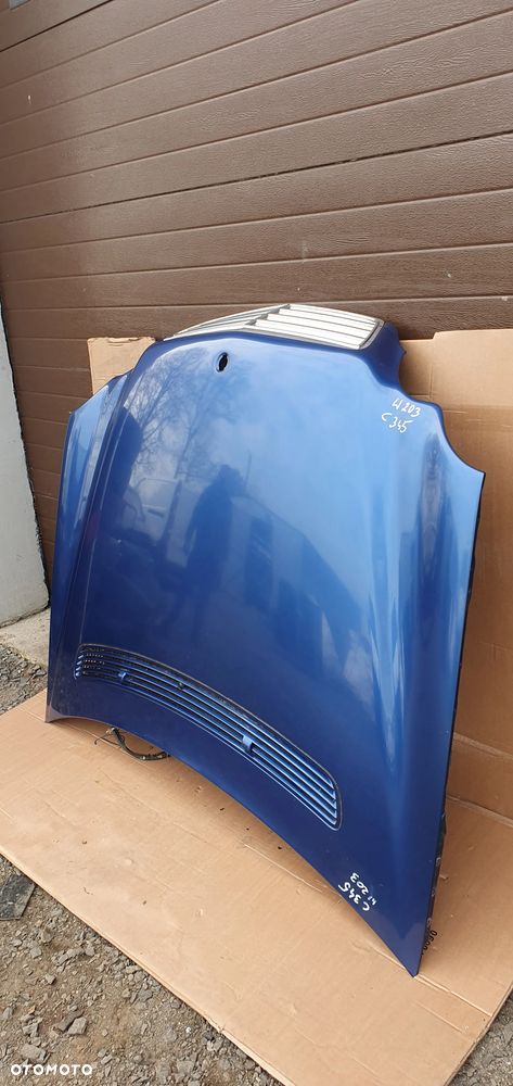 Maska pokrywa silnika grill pod kolor Mercedes C-Klasa W203 C345 - 2