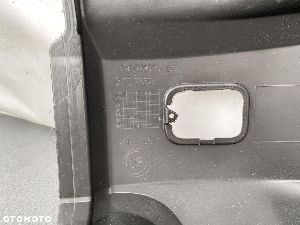 DUCATO BOXER JUMPER 17- ZDERZAK NAROŻNIK PRZEDNI PRZÓD PRAWY LISTWA HALOGEN - 8