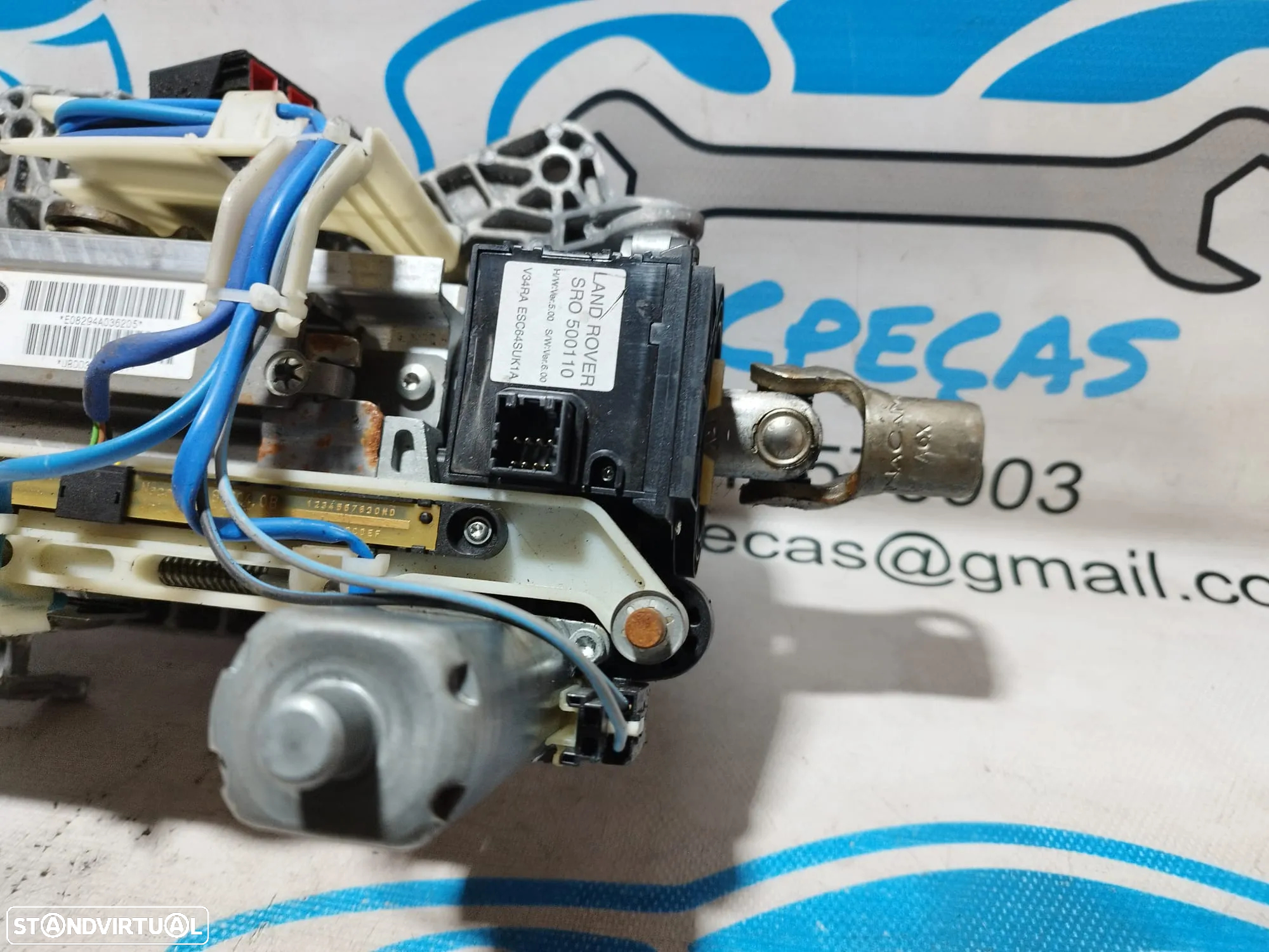COLUNA DIRECÇÃO ELÉCTRICA AJUSTÁVEL LAND ROVER  RANGE ROVER  L320 20QMB501240 - 2