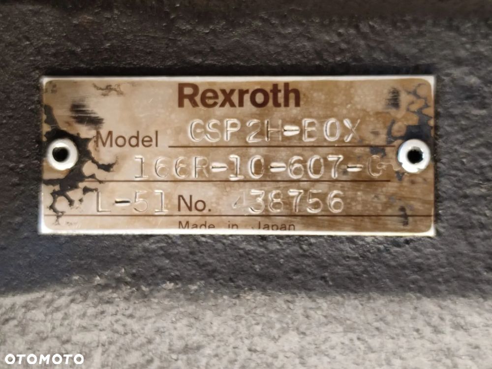 Pompa hydrauliczna główna AP2D28 Rexroth 14633898 Volvo EC 55 - 11