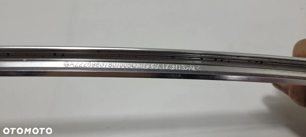 MERCEDES W222 LISTWA DRZWI TYŁ PRAWA GÓRNA A2226980780 - 4