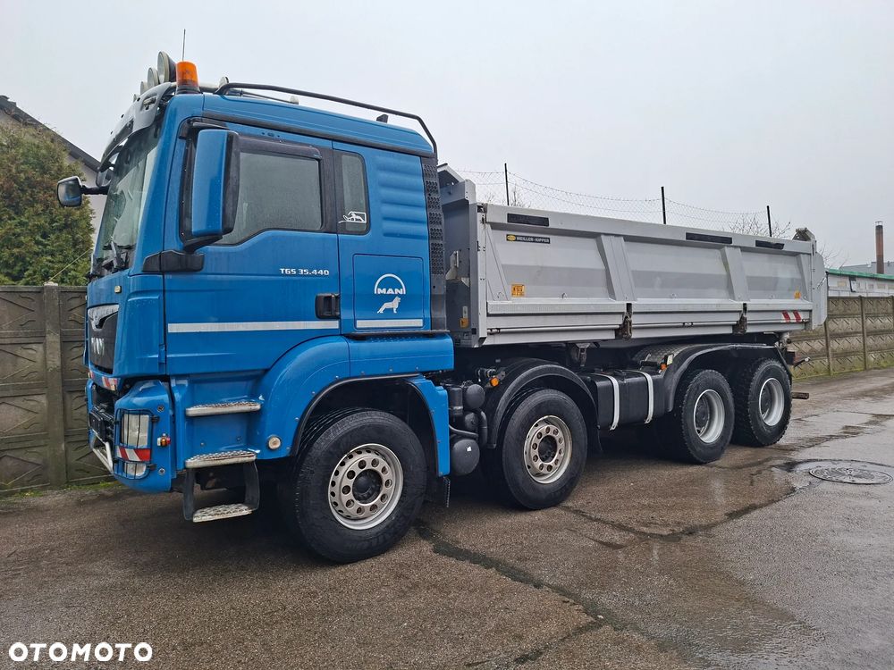 MAN TGS 35.440 kiper 8x4 - 1