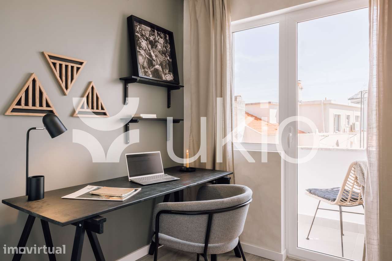 Apartamento T2 com escritório em Estefânia - Grande imagem: 5/22