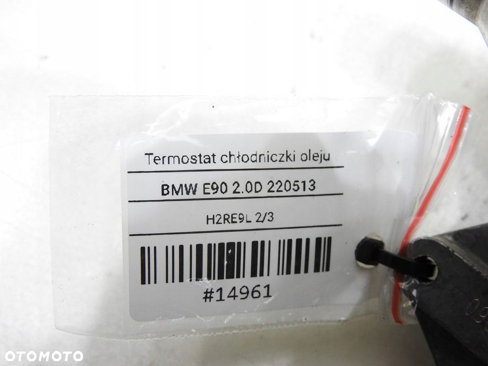 TERMOSTAT CHŁODNICZKI OLEJU SKRZYNI BMW 3 E90 2.0D - 7