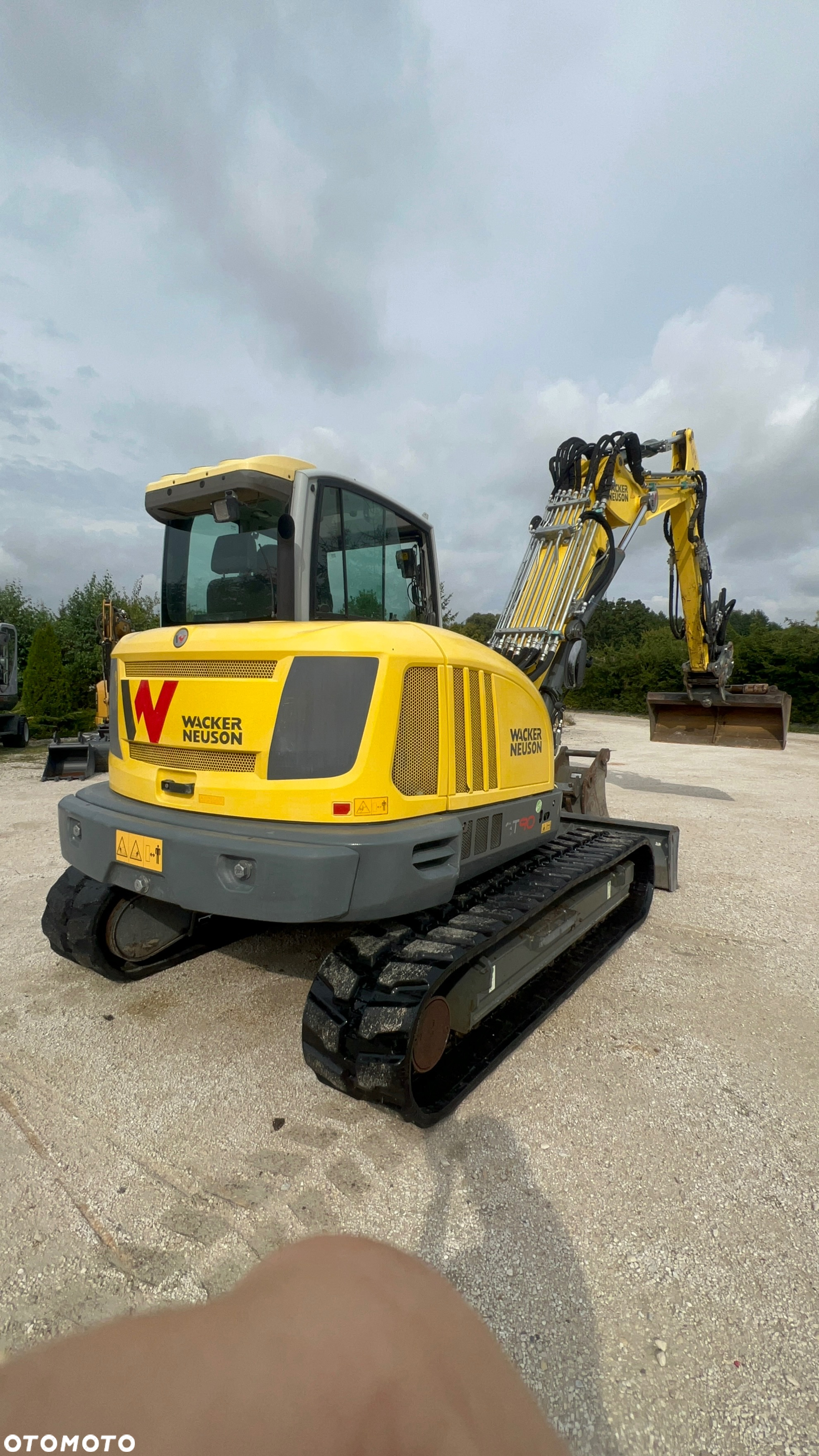 Wacker Neuson Koparka gąsienicowa 3xRAMIE łamane Wacker Neuson Et 90 KLIMA Deutz hydrozłącze hydrauliczne Liebherr SW33 LIKUFIX SWA33 + pilot auto hydrauliki 3 x łyżki org Liebherr 9 ton ET90 gumowe gasiennice 1 wł Cat 308 Jcb Yanmar atlas TEREX Liebherr złącze - 3