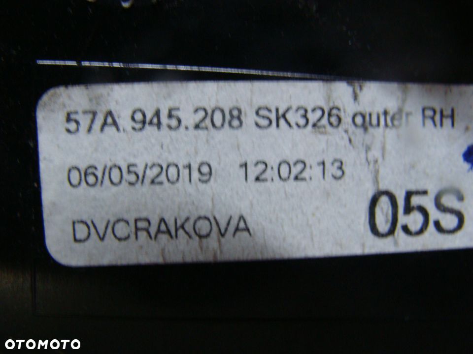 Lampa tylna tył prawa SKODA KAROQ 17- LED 57A945208 - 6