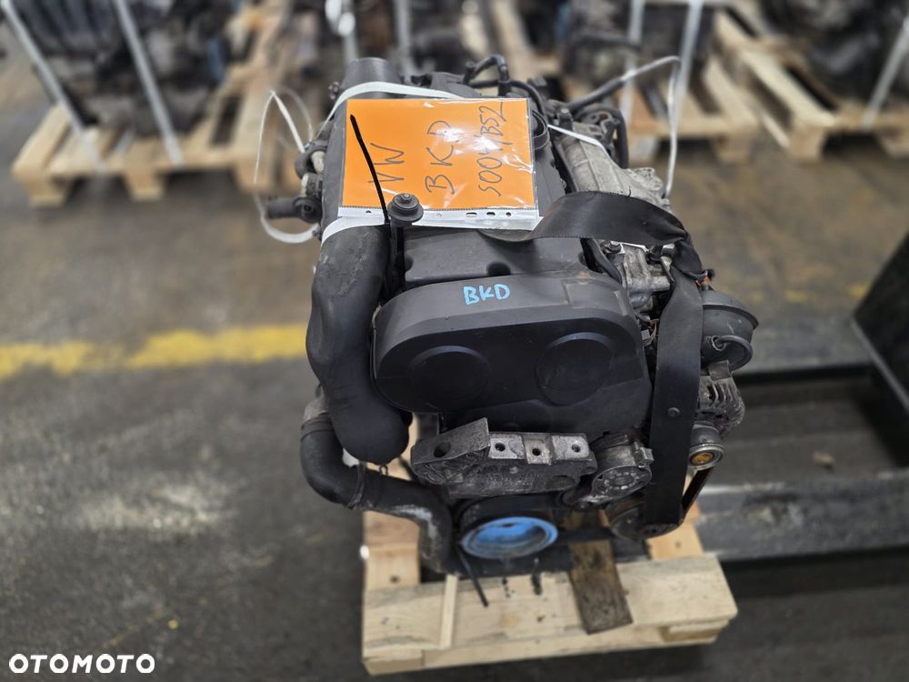 Volkswagen BKD 2.0 diesel silnik kompletny z pełnym osprzętem gotowy do montażu - 4