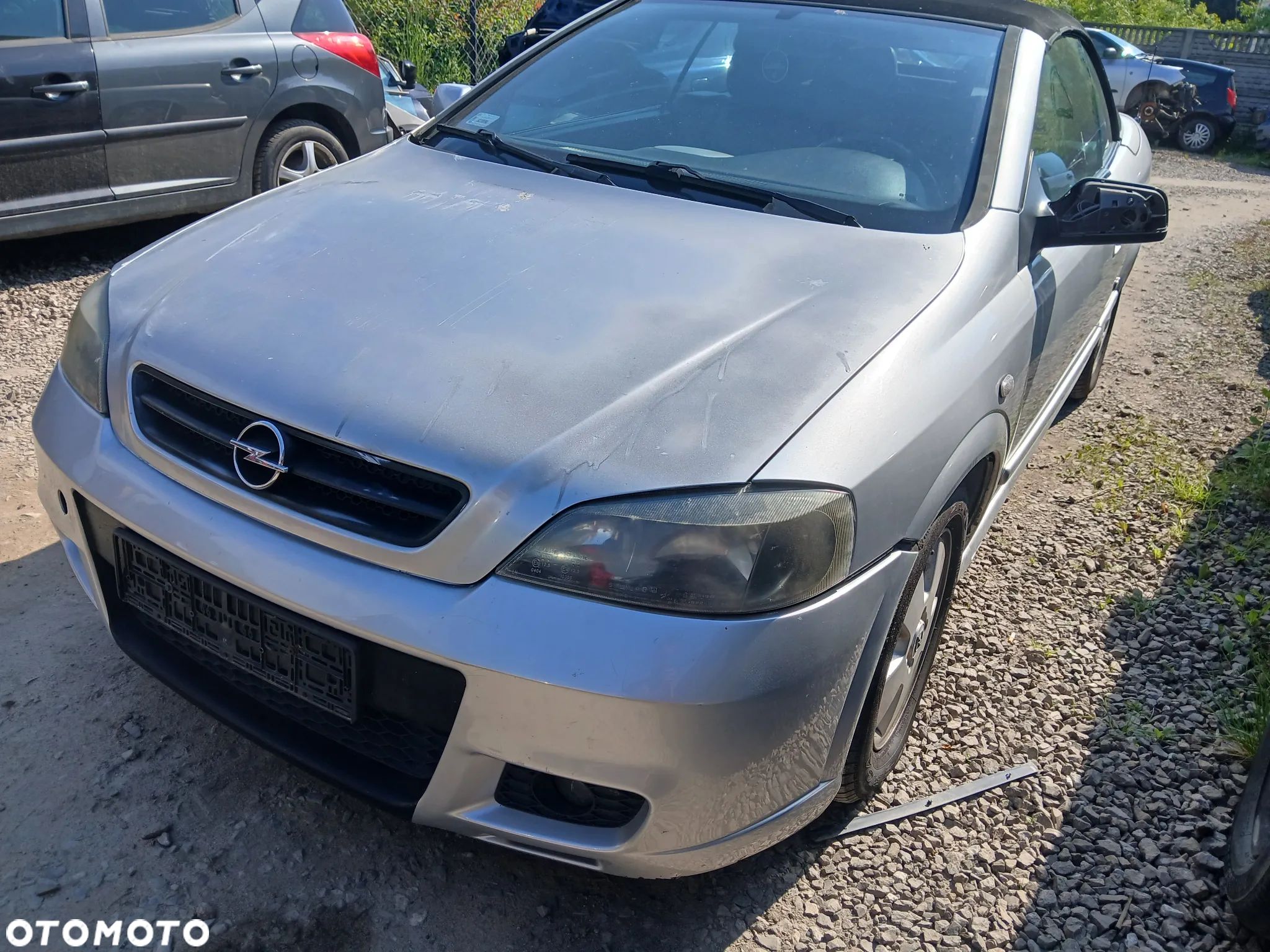 opel astra G bertone cabrio Z2AU maska dach pokrywa silnika klapa bagażnika zderzak lampa reflektor - 1