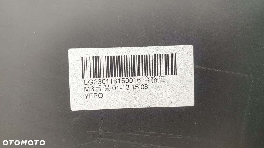tesla model 3 zderzak tył tylny - 8