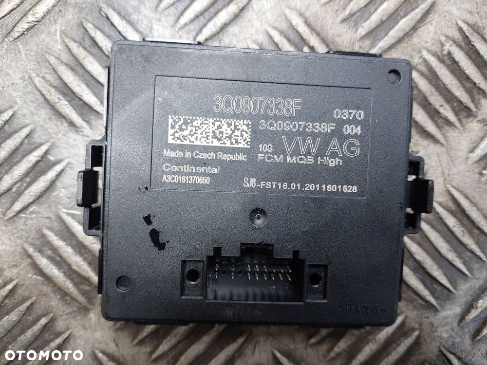 MODUŁ STEROWNIK ŚWIATEŁ VOLKSWAGEN PASSAT B8 LIFT 3Q0907338F - 1