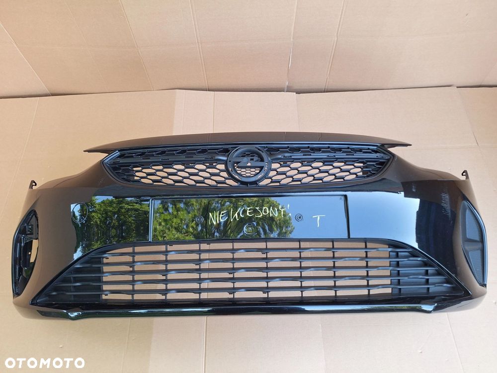 OPEL CORSA F 19-23 B.ŁADNY NIE KLEJONY! ZDERZAK PRZÓD PRZEDNI+GRILL+STELAŻ ORYG. GM 9830280980 WYSYŁKA KRAJ-EUROPA - 6