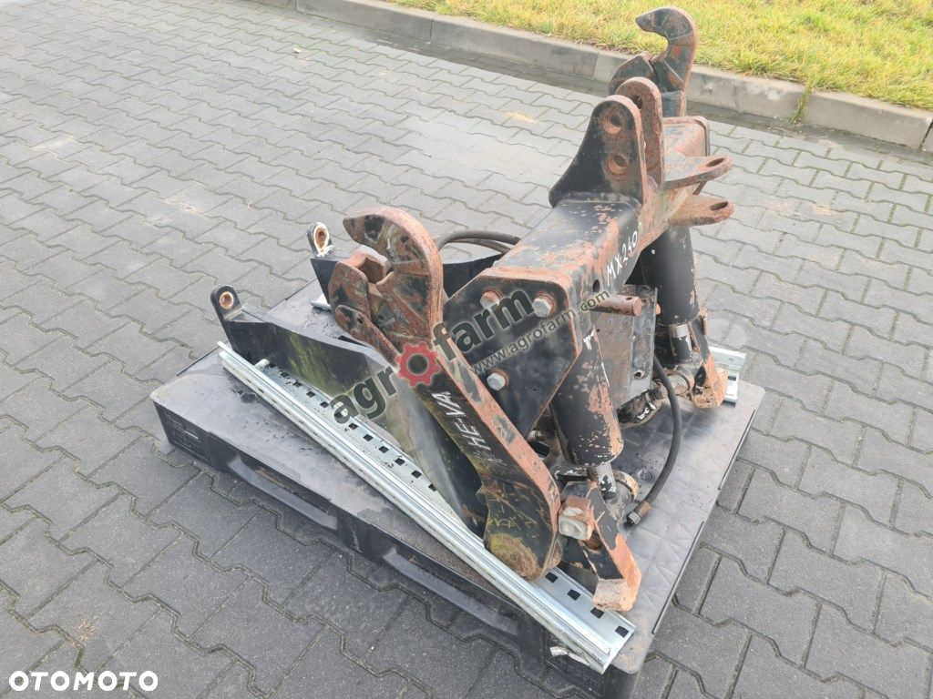TUZ, przedni podnośnik, Case MX 240 - 2