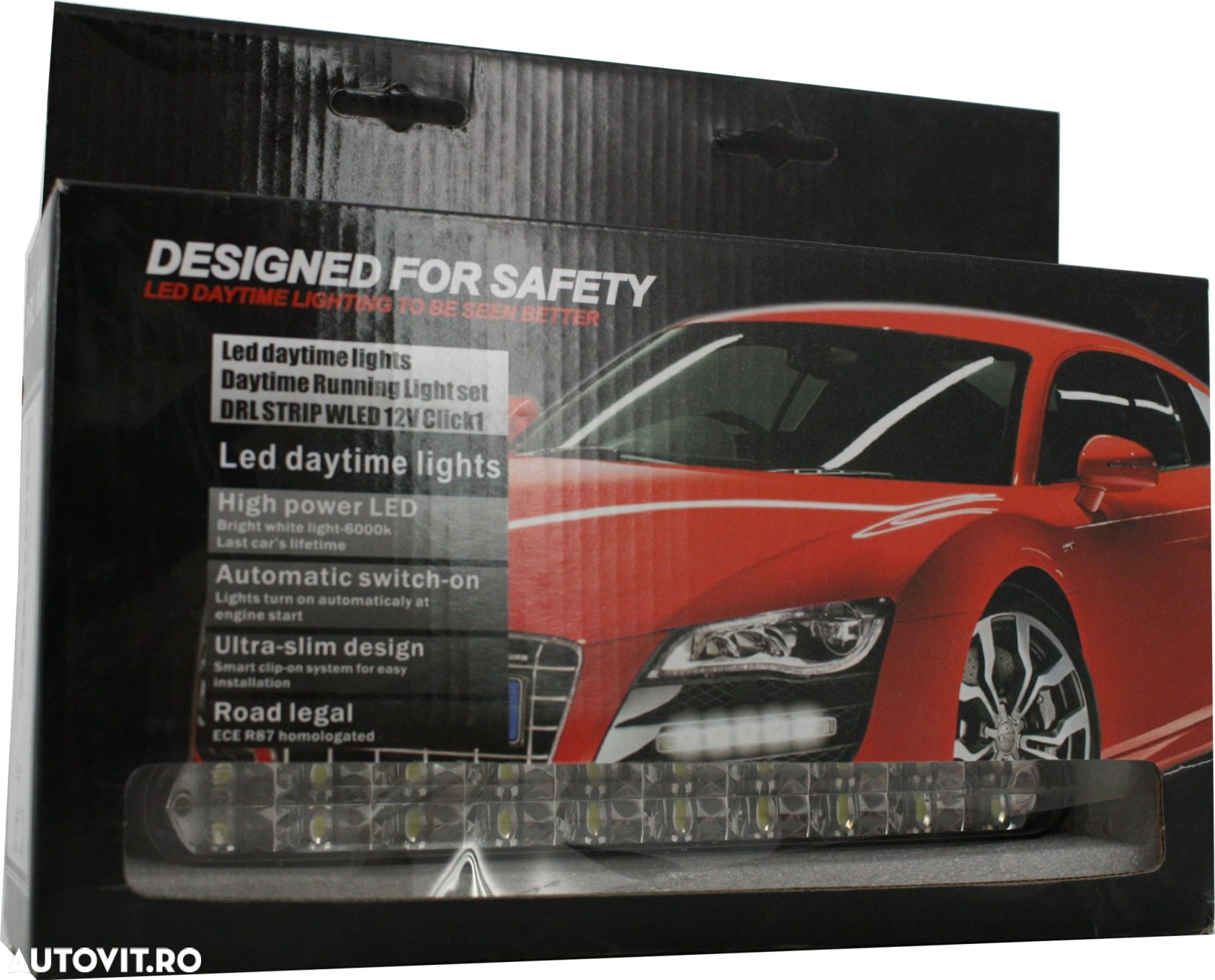 Lumini de zi drl - proiectoare led - 20 leduri - 3