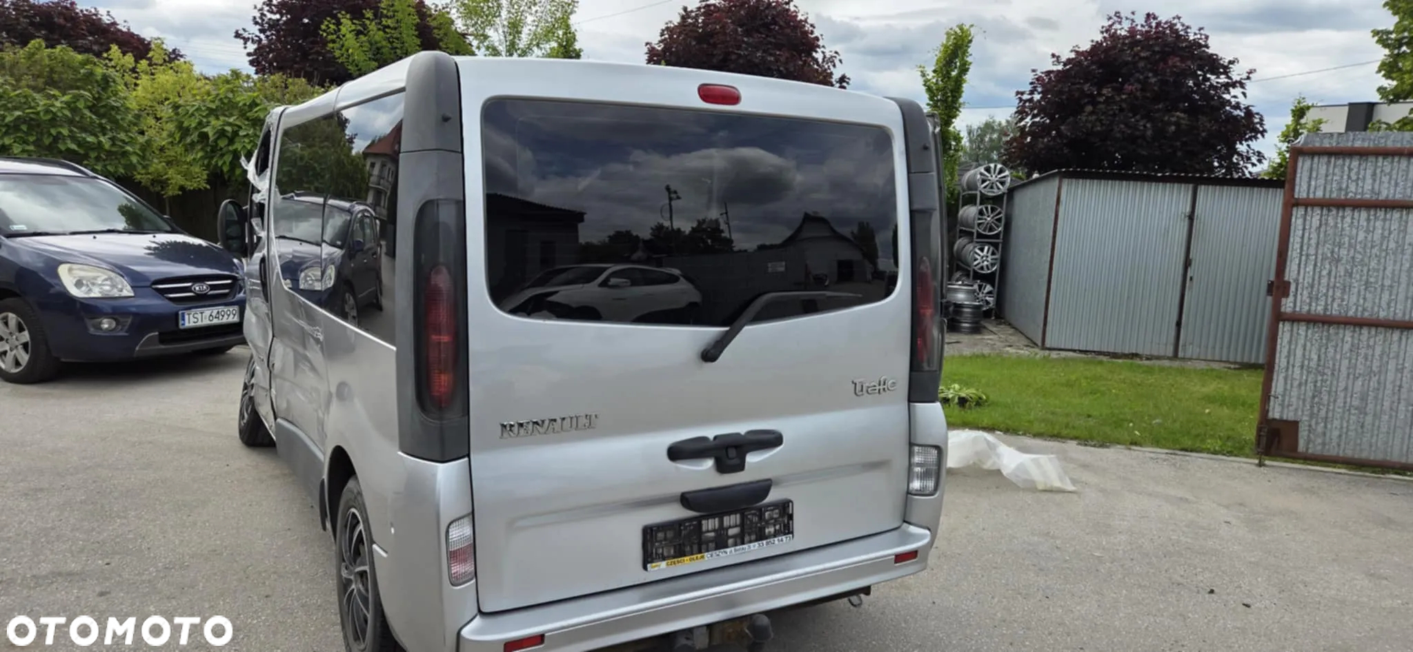RENAULT TRAFIC II VIVARO błotnik lewy tył - 10