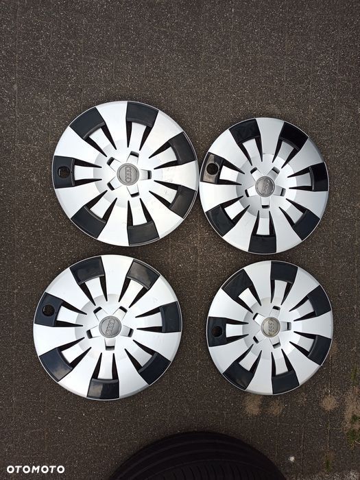 Kołpaki Audi 16" Oryginaln 8V0 601. 147B KOMPLET A3 A4 A6 8P0 B8 B7 B6 - 1