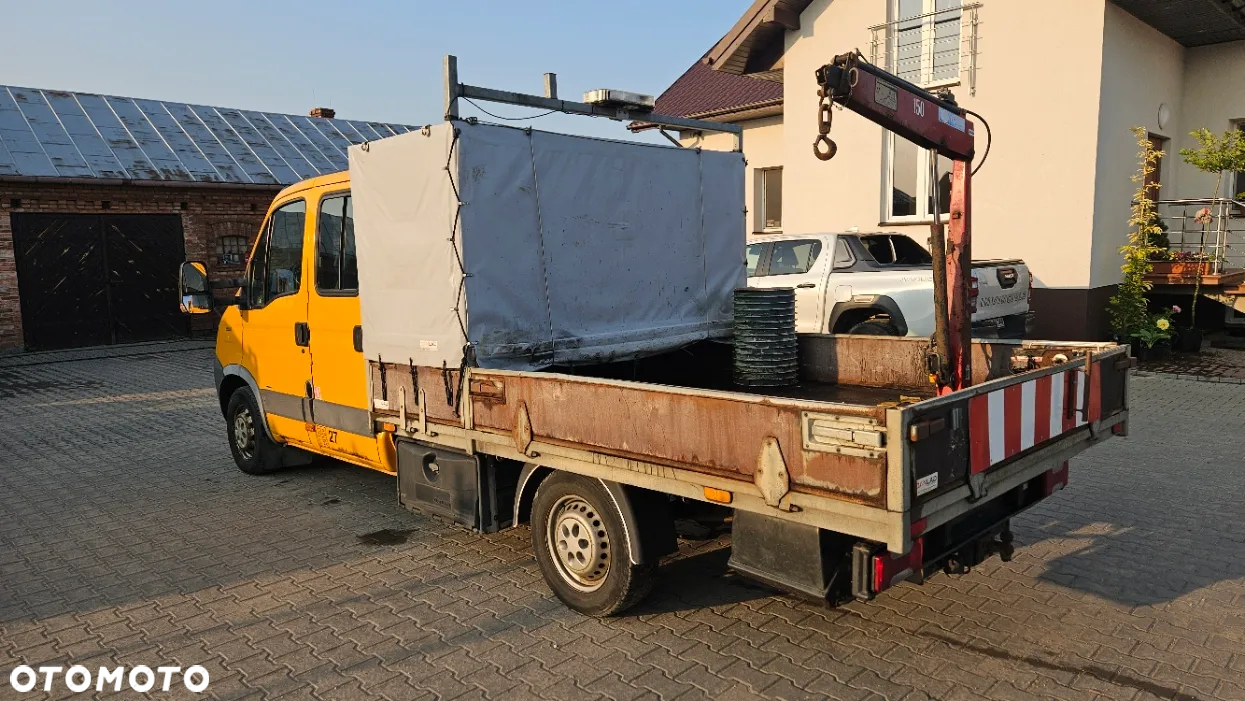 Iveco 35S14 HDS 830 kg doka dubel brygadówka - 9