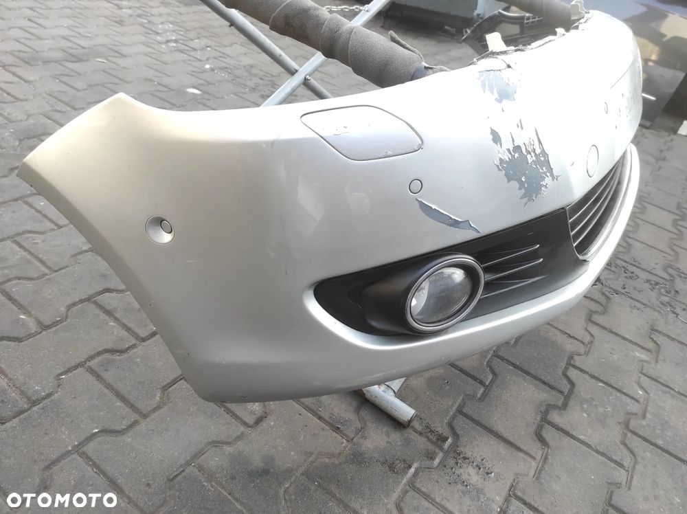 ZDERZAK PRZEDNI VW GOLF 6 PLUS XENON 6 PDC HALOGEN LA7W SREBRNY WYSYŁKA !!!!!! - 7