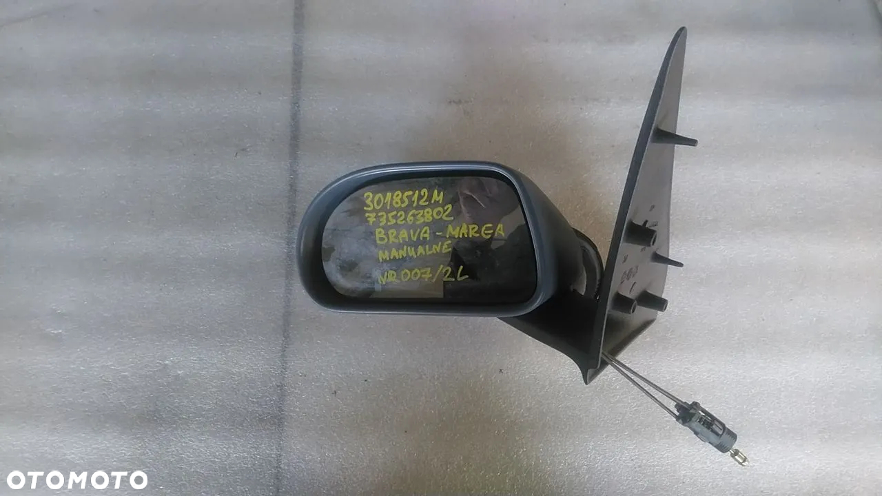 LUSTERKA LEWE PRAWE FIAT LANCIA IVECO POLONEZ - 24