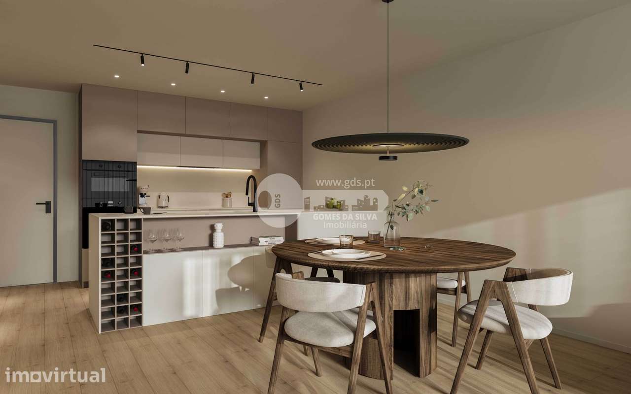 Apartamento T2 NOVO inserido no condomínio fechado Casa Ferreira - Grande imagem: 3/17