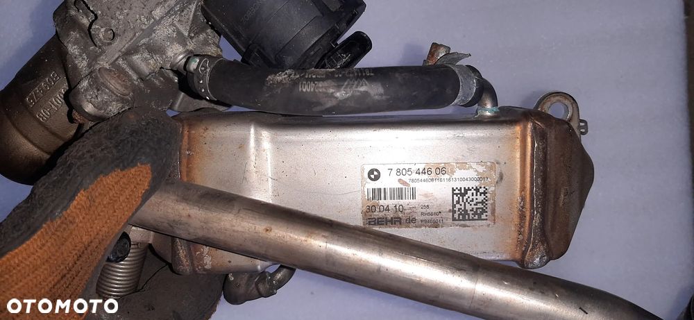 Chłodnica recyrkulacji spalin EGR BMW F01 F02 F10 F11 F30 F31 3l.d 245KM 7805446 - 1