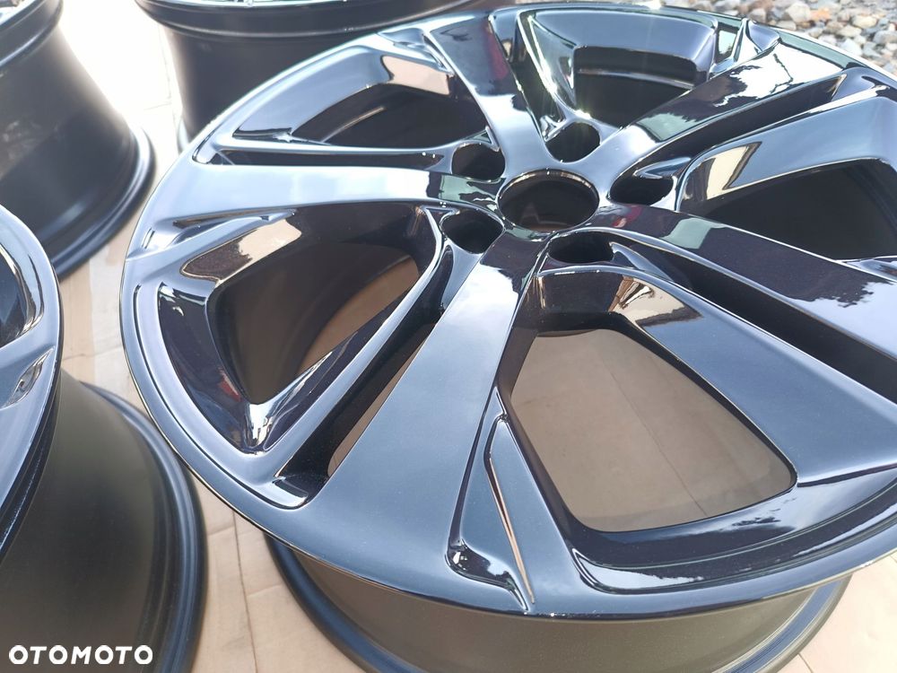 peugeot 308 t9 gt felgi 18" 5x108 8.0j jak nowe czarny połysk 9806253277 - 5