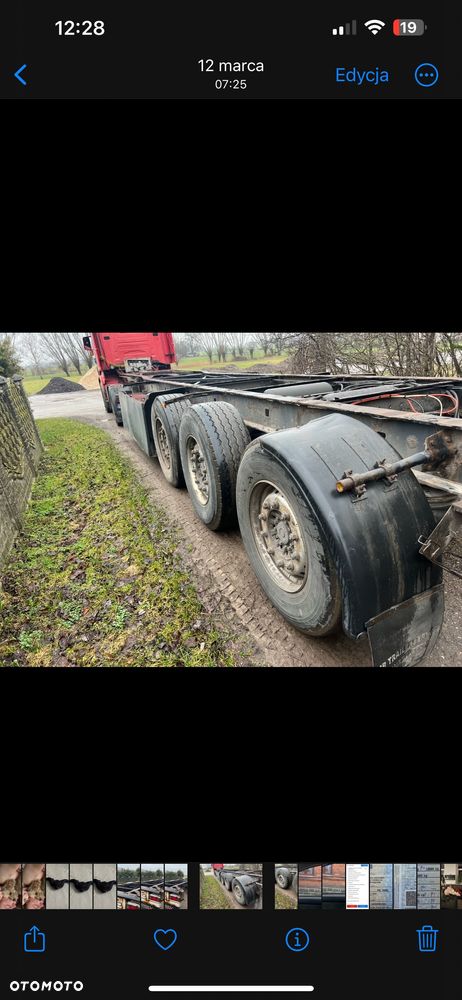 Rama / Podwozie naczepy chłodni Kontener Biuro Domek letniskowy Magazyn - 20