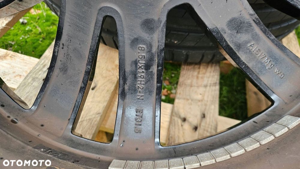 felgi aluminiowe mercedes 8.5x19" et31.5 a2234013000 opony 255/45 r19 - 14