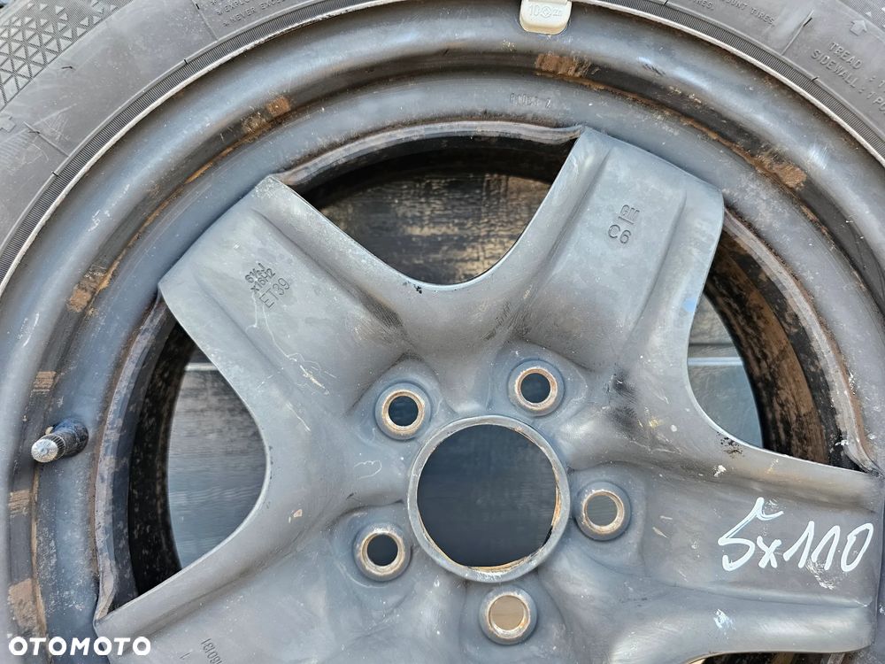 FELGI STALOWE STRUKTURALNE OPONY WIELOSEZON OPEL VECTRA C ASTRA H ZAFIRA A B MERIVA B SIGNUM 5X110 16 CALI 205/55/16 ET39 - 7