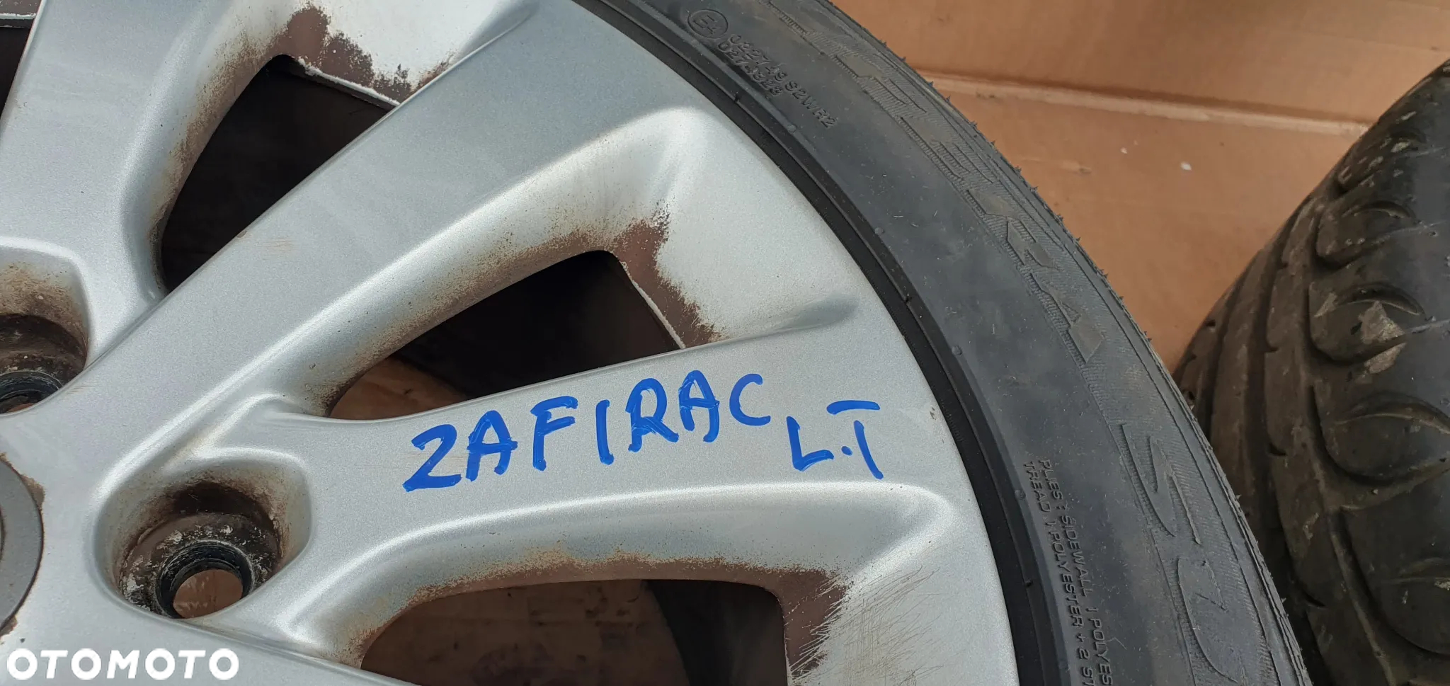 Alufelgi z oponami alusy 5X115 6J ET44 R17 Opel Zafira C 0P044 K3 0P044 K3 - 11