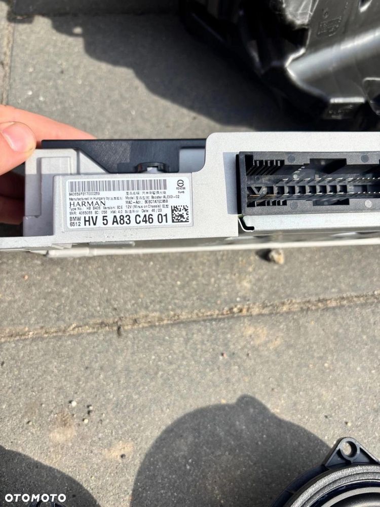 GŁOSNIKI BOWERS WILKINS ZESTAW WZMACNIACZ AUDIO SET BMW G70 KOMPLET - 6