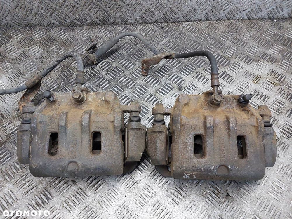 TARCZE HAMULCOWE PRZÓD + KLOCKI + ZACISKI OPEL ANTARA I 2.0 CDTI ATE - 7
