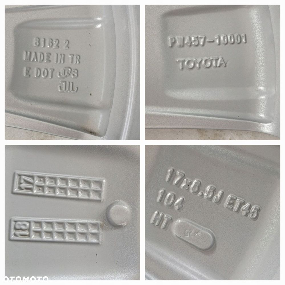 FELGI TOYOTA C-HR 6,5X17 17 ET45 5X114,3 PW457-10001 - 13