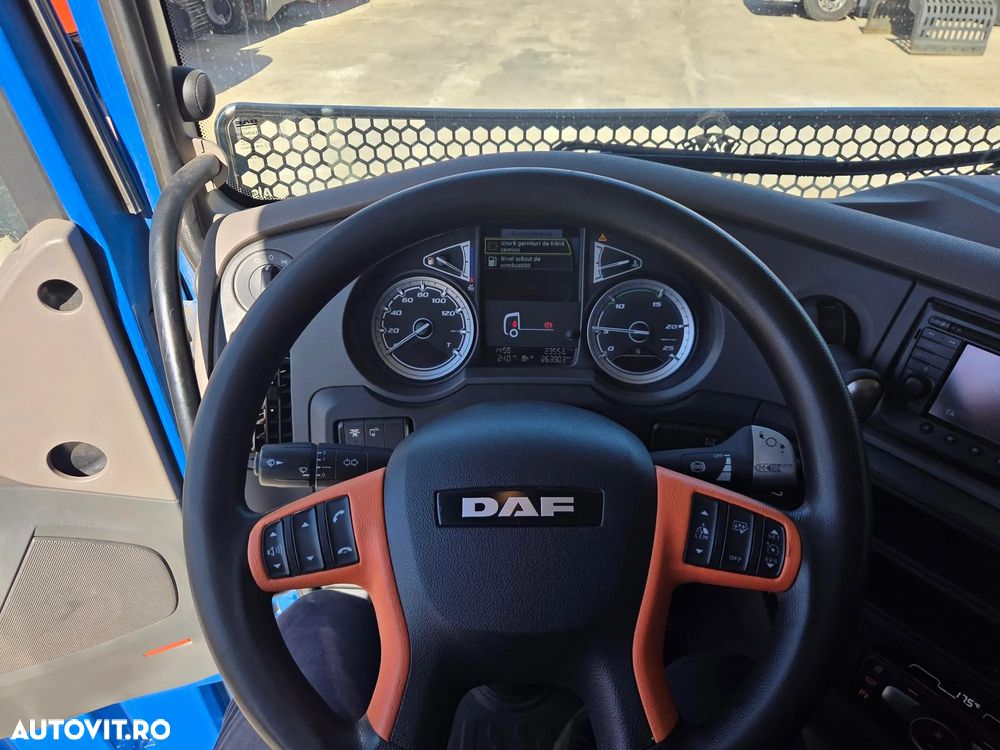 DAF XF530 6x4, 2020, 263.903km, KIT BASCULARE, Cutie viteze automata+INTARDER, 2 paturi, FRIGIDER, rulata doar in GERMANIA, carte de identitate RAR, Anvelope 80% bune, posibilitate leasing 4 ani, PROMOTIE 55.900 EUR+Tva - 31