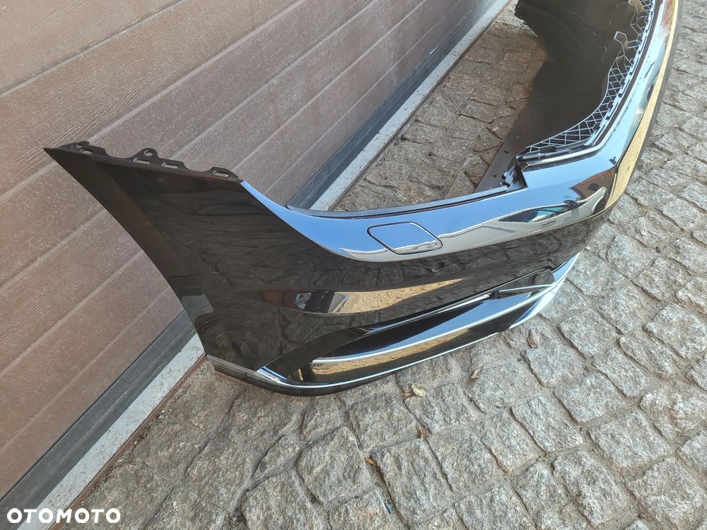 ZDERZAK PRZEDNI PRZÓD VW PASSAT B8 R-LINE LC9X SPRYSKIWACZE HALOGENY SPOILER - 3