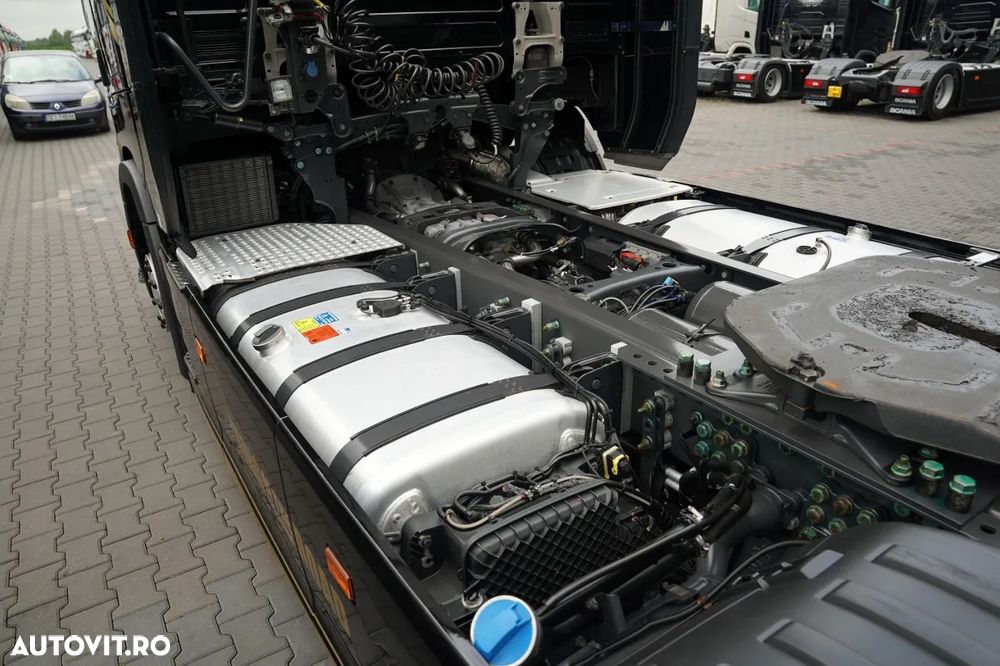 Scania S 500 / RETARDER / PLATĂ JOSĂ / MEGA / REZERVORE DE COMBUSTIBIL 1.400 L / I-PARK COOL / DUPĂ CONTRACT DE SERVICE GOLD / - 14