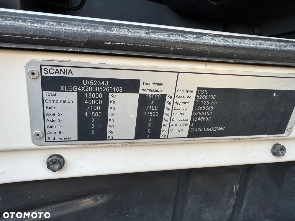 Scania G 420/Euro 5/Ad blue/hydraulika - 21