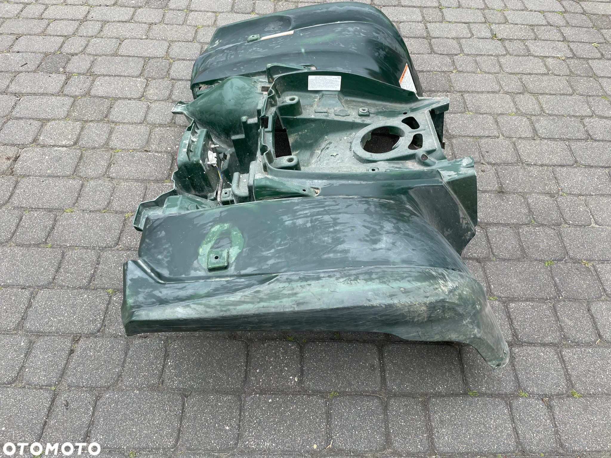 PLASTIK TYŁ OWIEWKA YAMAHA YFM 550 700 GRIZZLY 3B4-21611 - 3