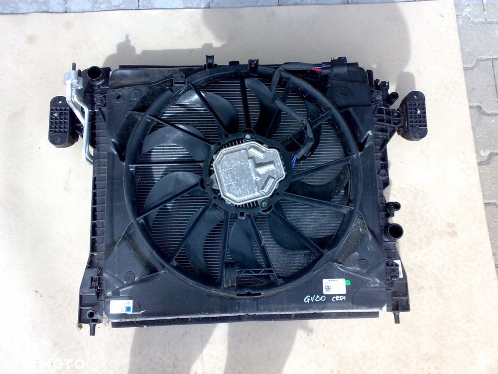 genesis gv80 2022 - 3.0crdi chłodnice kpl. chłodnica przód wentylator - 2