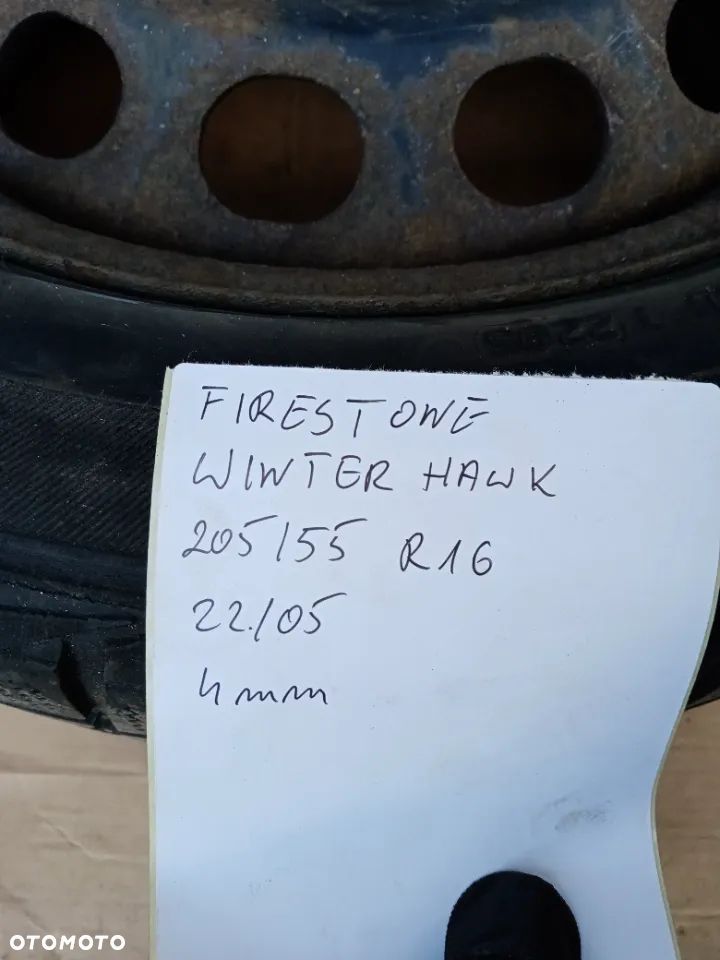 Felgi stalowe z oponami 6,5J X 16 H2 ET50  Audi A3 8P SRD 163902 DE - 7