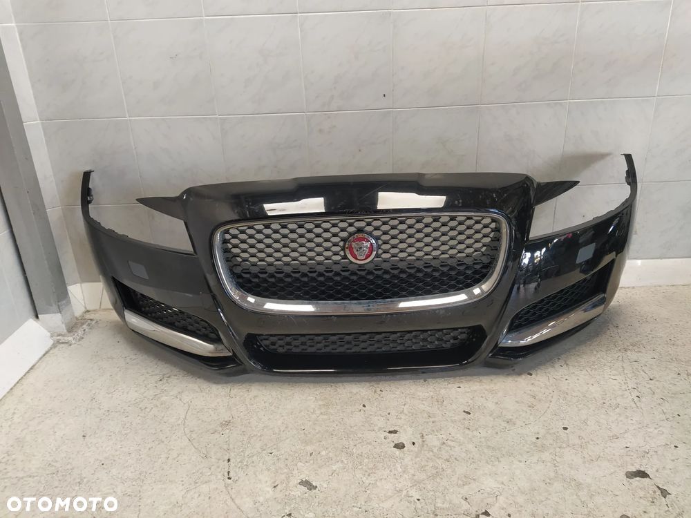 JAGUAR XF X260 ZDERZAK PRZÓD PRZEDNI KOMPLETNY 4XPDC SPRYSKIWACZE GRILL ATRAPA CHŁODNICY ZNACZEK ORYGINAŁ - 2