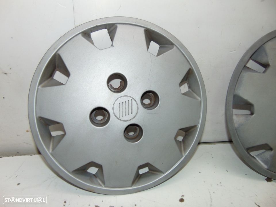 Fiat uno dos 1 jogo de tampões de roda - 2