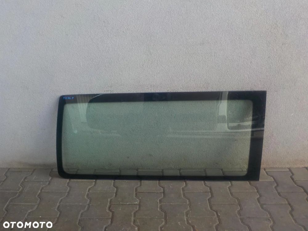 VW T5 T6 SZYBA KAROSERYJNA PRAWA TYLNA DŁUGA - 1