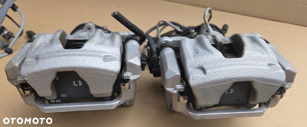 AUDI A4 A5 Q5 A6 A7 C8 4K TARCZE ZACISKI KLOCKI 4 TŁOCZKI 338MM JAK NOWE - 6